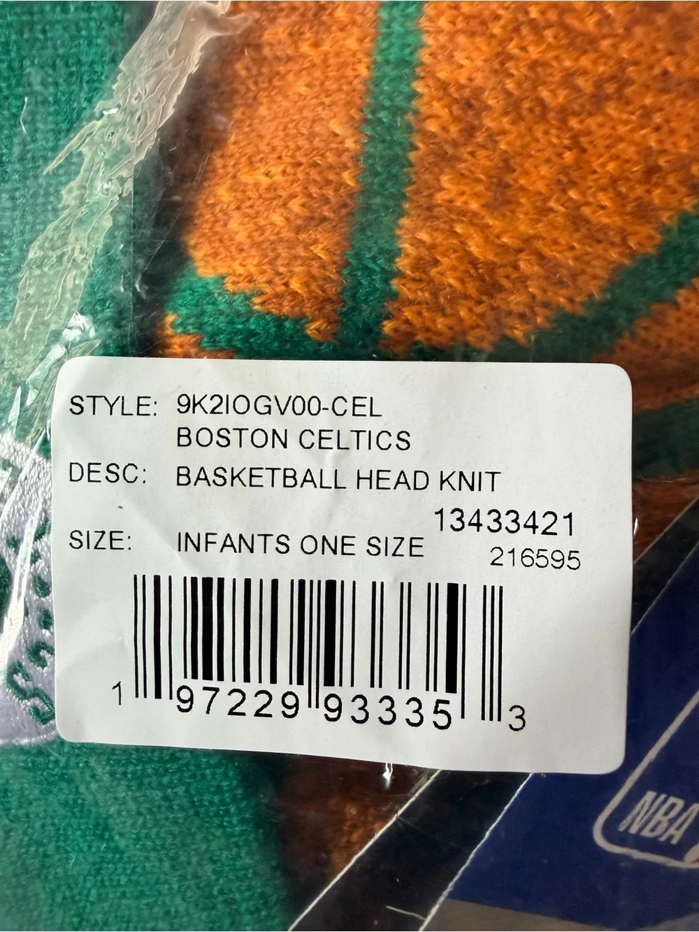 NBA striped cozy
